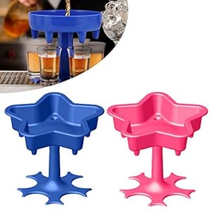 Drankautomaat cocktail Drankglas Dispenser en houder Drankglas Dispenser Vloeistoffen vullen Cocktail Shots Dispenser Drager Caddy Drankdispenser voor Bar Feestgeschenken Drankspellen （2 stuks）