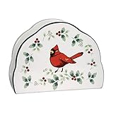 Pfaltzgraff Winterberry Cardinal Napkin Holder