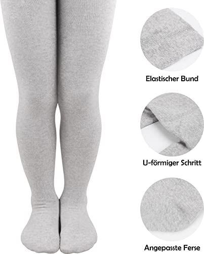 L&K-II 3er Pack Babystrumpfhose Strumpfhose für Baby Mädchen und Jungen Strickstrumpfhose mehrfarbig 2766C 50-56