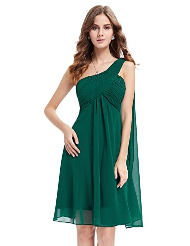 Ever Pretty Womens One Shoulder Ruched Empire Waist Bridesmaids Dress 4 US...