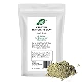 SMART SOLUTIONS Calcium Bentonite Clay Food Grade, 2 lb Pure Indian Healing Clay - All Natural for I
