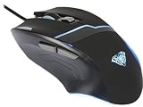 AULA SI-9008 7 Buttons USB Wired Optical 3500 dpi Gaming Mouse