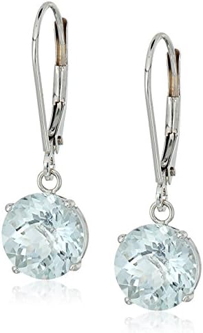 Amazon Collection Checkerboard Cut Peridot Leverback Earring