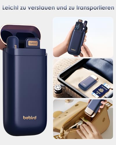 Ohrenreiniger mit Kamera - Professioneller 360° WIFI Ohrreiniger für Erwachsene | Schmerzloses Otoskop mit Pinzette | IP67 wasserdichter Design & hygienische Selbstreinigung zu Hause