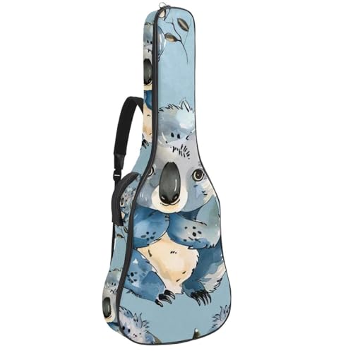 Housse guitare 109 cm légère pour éviter la fatigue