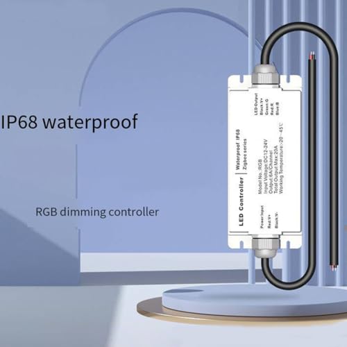 Contrôleur Bande LED Étanche IP68 Rain-Proof Zigbee Tuya RVB intelligent - 5