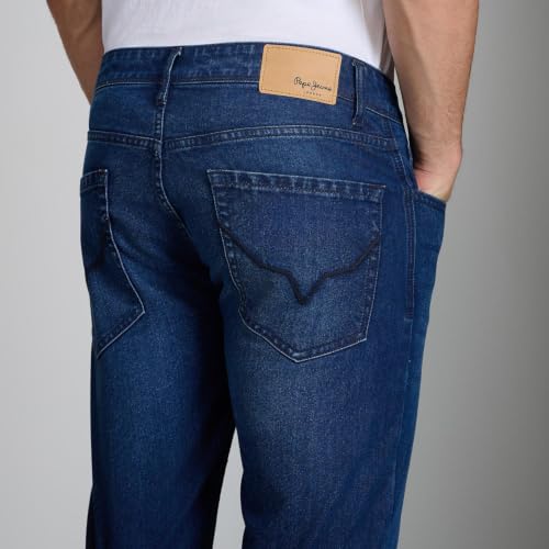 Image of Pepe Jeans Men's Jeans | Slim Fit | Mid Rise | Stretchable