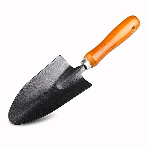 SagaSave Garden Shovel Garden Hand Trowel, Heavy Duty Hand Shovel with Ergonomic Handle, Gardening Hand Tools Shovels for Digging, Rust Resistant Garden Spade Trowel Garden Tools