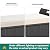 YITAHOME 90 Gallon Outdoor Wicker Storage Bench w/Cushion, Large PE Rattan Deck Storage Box w/Handles & Hydraulics for Patio Furniture, Cushions, Garden Tools, Pool & Sports Equipment, Black&Beige