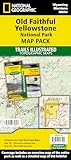 Old Faithful, Yellowstone [Map Pack Bundle] (National Geographic Trails Illustrated Map)