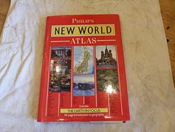 Hardcover Philip's New World Atlas Book