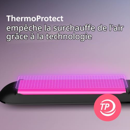 PHILIPS - BHS375/00 - Lisseur Essential/Technologie Thermoprotect avec Plaques en Céramique/Kératine