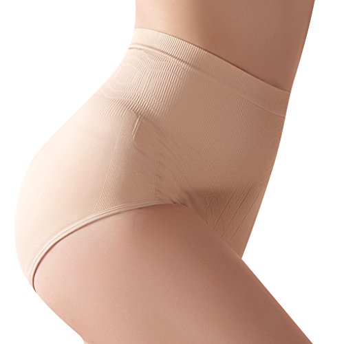 Orilife Women's Hi-Waist Shapewear Seamless Tummy Control Body Shaper