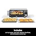 Ninja SP301 Dual Heat Air Fry Countertop 13-in-1 Oven with Extended Height, XL Capacity, Flip Up & Away Capability for Storage Space, with Air Fry Basket, SearPlate, Wire Rack & Crumb Tray, Silver