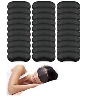 Eye Mask Sleep Masks Sleeping Mask Blindfold Eye Cover Team Building Games Party with Nose Pad and Adjustable