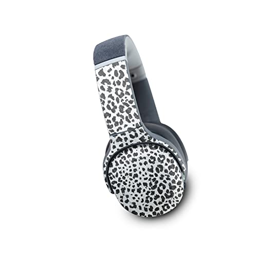 Image of MightySkins Carbon Fiber Skin Compatible with Skullcandy Crusher Evo Wireless - Snow Leopard Print | Protective, Durable Textured Carbon Fiber Finish | Easy to Apply