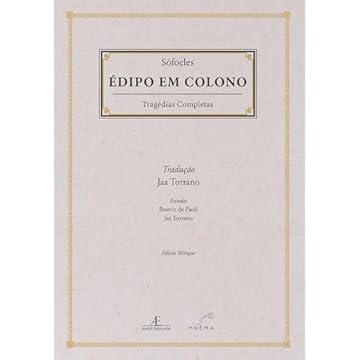 Capa do livro Édipo em Colono: Trágedias Completas de Sófocles
