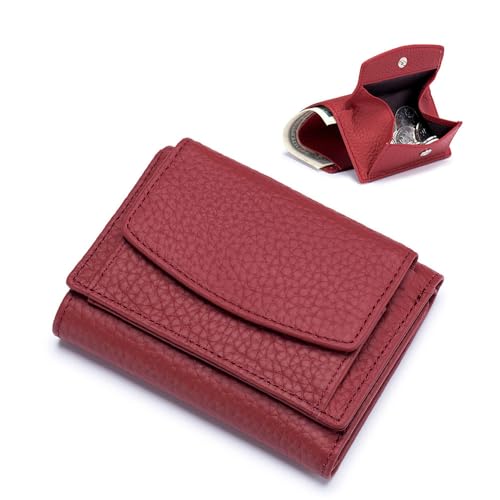 2025 New Genuine Leather RFID Blocking Card Holder Organizer Pocket Mini Wallet,Multi Credit Card Holder Purse, Waterproof, PU Stylish Soft Simple Design (I)