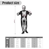 Zoom IMG-1 hbwhniu costume scheletro per bambini Zoom IMG-1 hbwhniu costume scheletro per bambini