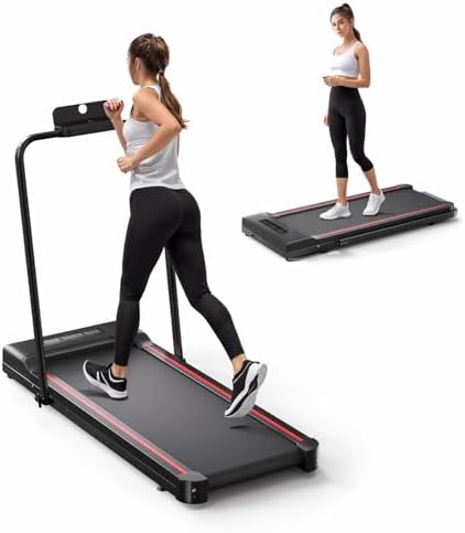 Sperax Walking Pad,Under Desk Treadmill,3 in 1 Treadmills for Home Foldable with LED Display