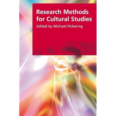 Research Methods for Cultural Studies