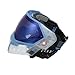 Empire EVS Paintball Goggle Mask with Dual Thermal HD Blue Mirror Lens, Clear and Blue