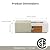 41inch Rectangular Propane Fire Pit Table-Large Capacity Natural Wood Finish,50,000 BTU Auto-Ignition,Includes Lava Rocks & Waterproof Cover-Ideal for Family Patio Use