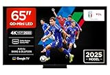 TCL 65Q7C 65 Inch QD Mini LED TV, 4K HDR Premium 2600, Smart Google TV (Dolby Vision IQ e Atmos, pannello HVA, Motion Clarity Pro a 144 Hz)