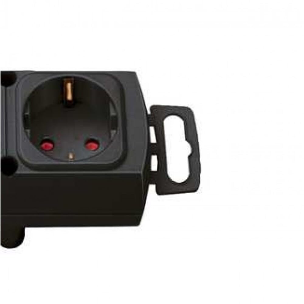 10-Fach Sparset - Brennenstuhl Comfort-Line Plus, Steckdosenleiste 6-Fach (mit Flachstecker, Schalter, 2m Kabel und extra breite Abstände der Steckdosen) Farbe: schwarz
