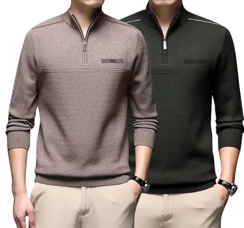 T-shirt pour homme col chaîne Lymio haut uni haut de gamme T-61-63