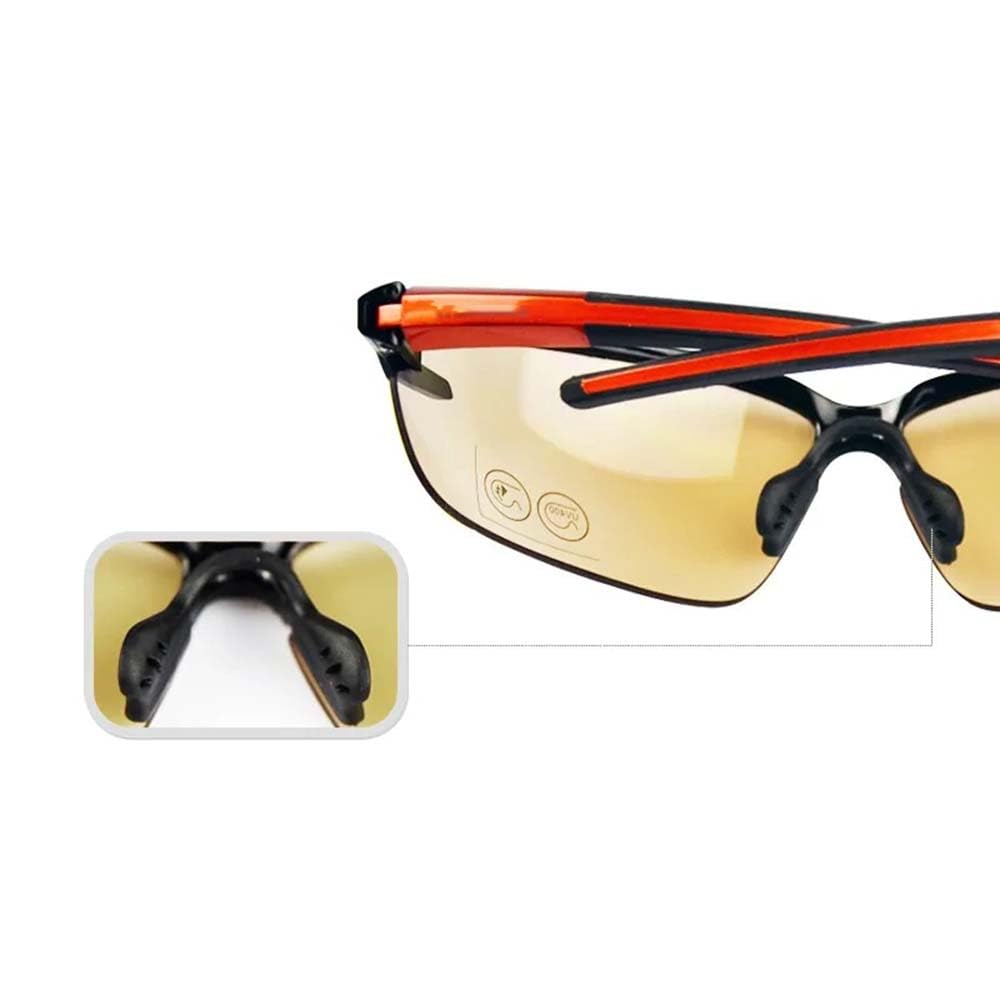 101110 Lunettes De Sécurité Lunettes De Protection en Plein Air Lunettes Anti-Poussière Lunettes Coupe-Vent Anti-UV