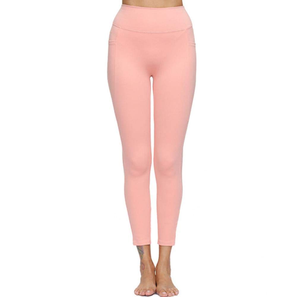 Leggings Femmes Pantalons De Yoga Slim Sport Leggings Run Sportswear Stretchy Fitness Leggings High Taille Gold Gold Humpskks