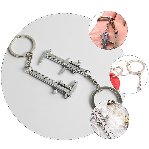 Mini Calibrador Vernier Portátil 4 piezas 10.5x3cm miniatura 3