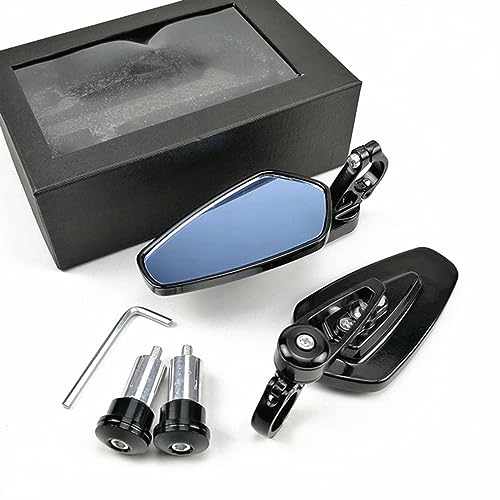 Rétroviseurs latéraux de moto de qualité supérieure en aluminium usiné pour Duke