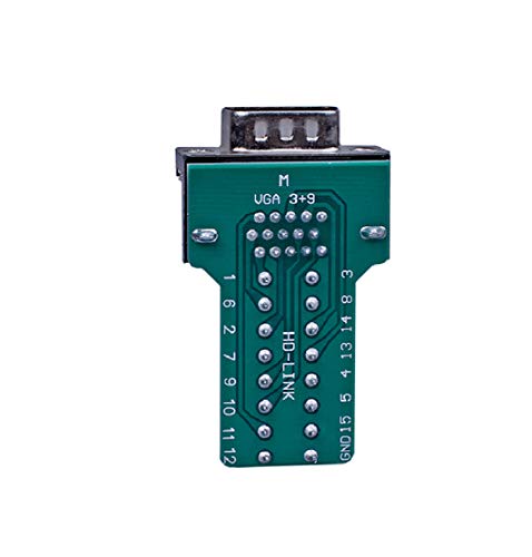 Conector D-SUB DB15 VGA macho hembra 15 pines miniatura 2