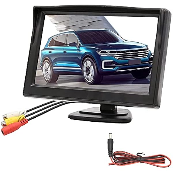 Bezprzewodowa kamera cofania, ekran LCD 5,0\