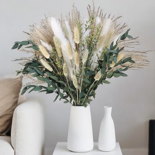 Arreglo de Flores Secas con Phragmites y Cola de Conejo miniatura 2