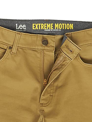 Lee Men's Extreme Motion Straight Fit 5 Pocket Pant, Nomad, 38W X 30L #TOP5