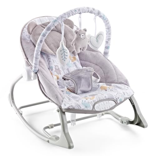 Cadeira Musical de Descanso para Bebê FunTime Teddy CZ Maxi Bebê