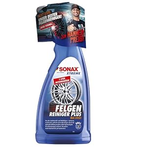 SONAX XTREME Velgenreiniger PLUS (1 liter), efficiënte en zuurvrije reiniging van alle lichtmetalen en stalen velgen en…