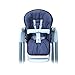 Aveanit Rivestimento per seggiolone, rivestimento di ricambio, sedia per bambini, per Peg Perego Prima Pappa Tatamia, impermeabile, grafite