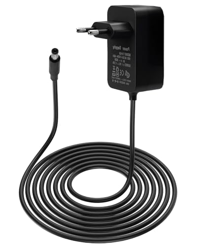 12v 2a Netzteil Kompatibel mit 1.5A und 2A Geräten DC Steckernetzteil 12V 2A Netzteil für LED Streifen, CCTV Überwachungskameras, Lautsprecher, Monitore, Lüfter, Radios