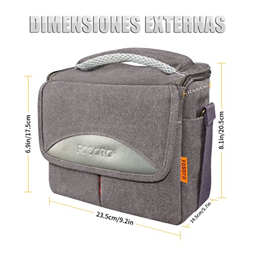FOSOTO Bolsa para Cámara DSLR CSC Resistente a Lluvia - Fernando Cortés FOSOTO Bolsa para Cámara DSLR CSC Resistente a Lluvia - Fernando Cortés