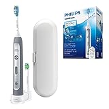 Philips Sonicare FlexCare Platinum HX9112/13 - Cepillo eléctrico de dientes con cabezal InterCare, incluye estuche de viaje