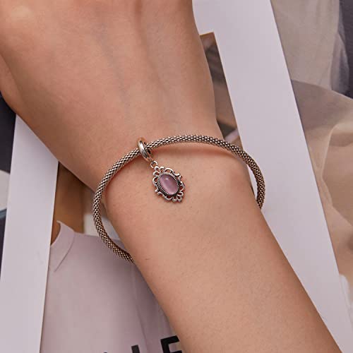 Plata de ley adecuada para collar de pulsera con enganche universal 3