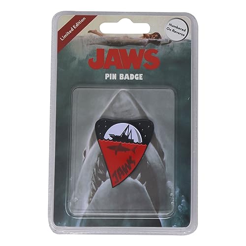 Fanattik Pin Badge-Jaws Poster 575B956515