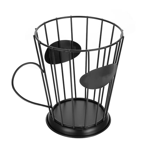GARVALON Porta Capsule Caffè in Ferro Stabile e Salvaspazio Organizer per Capsule Modo Mio Contenitore Compatibile con Cialde Supporto Pratico per Cucina e Area Break