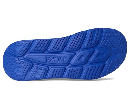 Hoka Unisex Ora Recovery Slide 15 Sandals, Black/Ultramarine, 3 US Men3