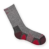 Bamboo Full Cushion Hiking/Outdoor Crew Socks | Keep Your Feet Dry | Odor & Blister Free. (Medium -