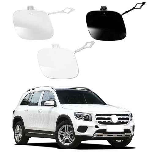 Car Front Bumper Tow Hook Cover Cap Towing Eye Fit for Mercedes Benz GLB Class W247 X247 Fit GLB180 GLB200 GLB250 GLB35 SUV 2019 2020 2021 2022 2023 A2478857700 2478857700(White) A2478857700